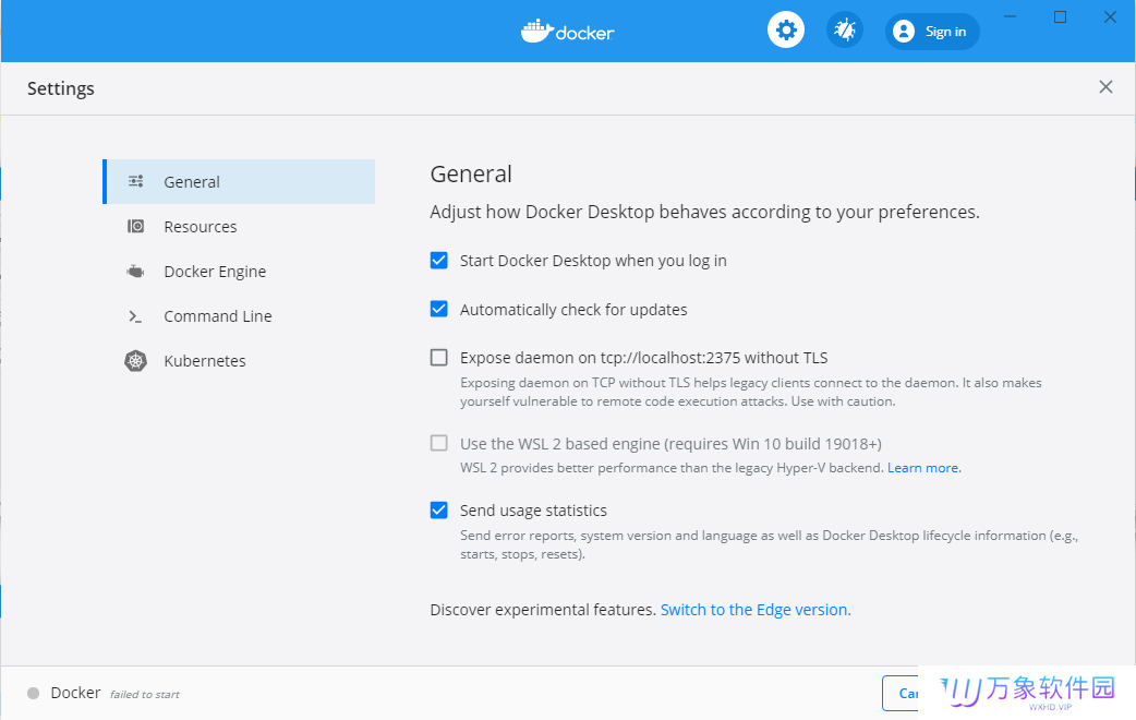 Docker Desktop汉语版