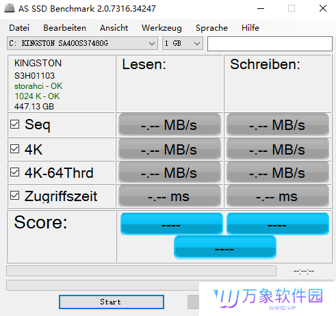 AS SSD Benchmark汉语版
