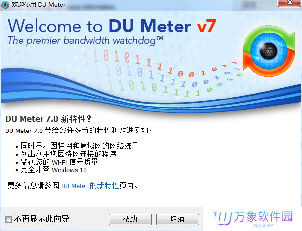 DU Meter网络流量监视器纯净版