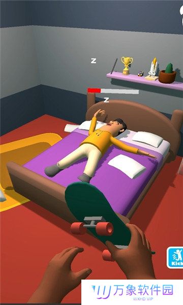 叫醒他