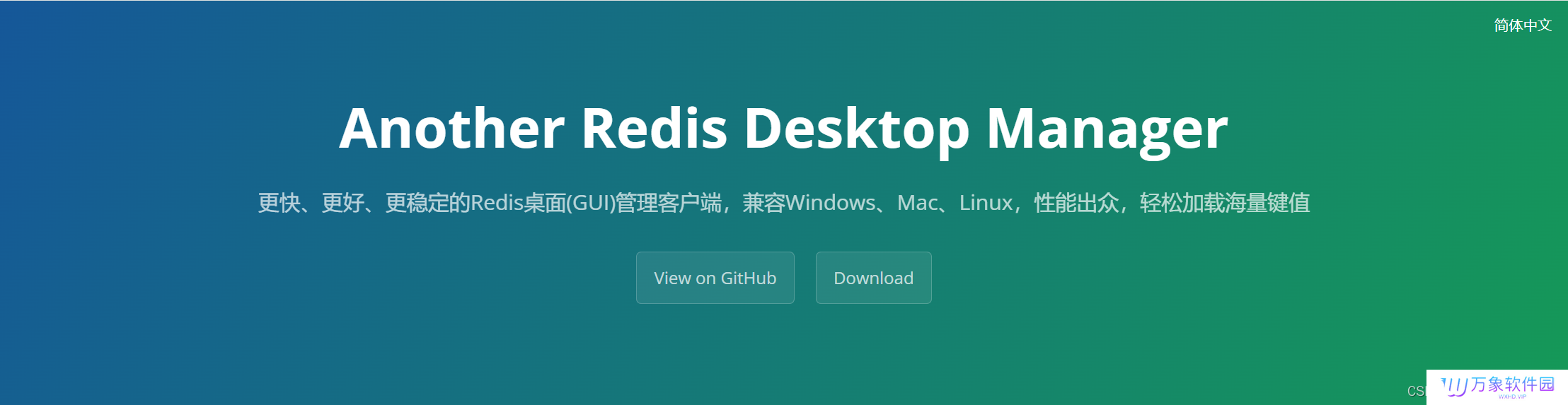 Another Redis DeskTop Manager简体中文版