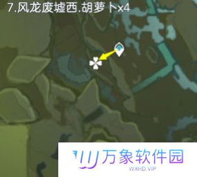 《原神》胡萝卜采集攻略