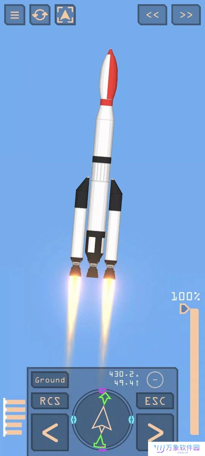 火箭模拟太空计划